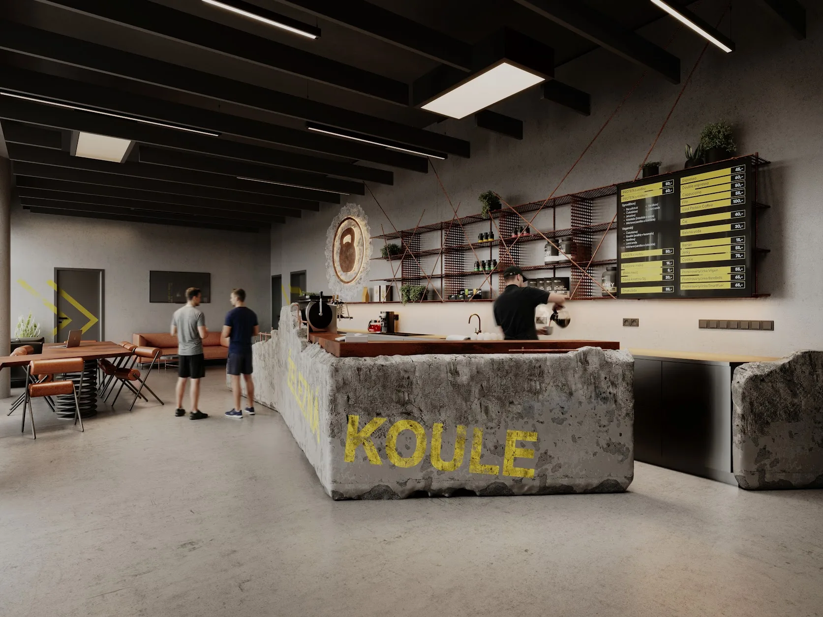 Gym Karlín — prostor pro skupinovky